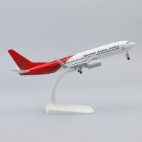 โลหะเครื่องบินรุ่น20เซนติเมตร1:400เซินเจิ้นสายการบิน B737โลหะจำลองวัสดุโลหะผสมที่มี L Anding Gear ล้อเครื่องประดับของเล่นของขวัญ