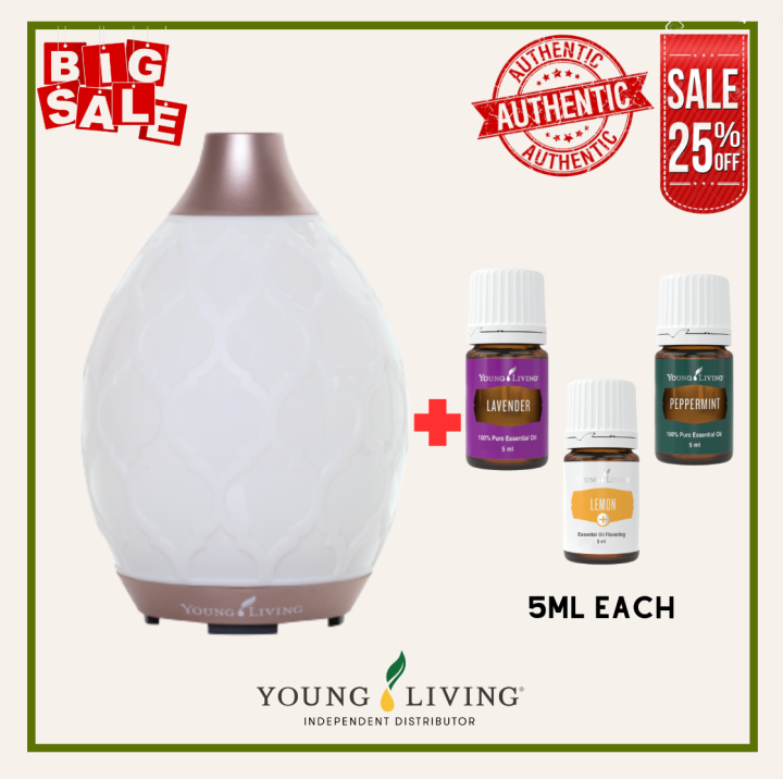 Young Living Desert Mist Diffuser with Essential Oils young living