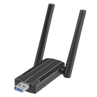 1 Set Wireless Network Card AX1800M Dual Band Wireless Network Card WiFi6 Receiver Computer WIFI Transmitter Black