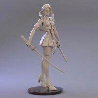 1/24 75mm 1/18 100mm Resin Model Kits Pretty Girl Soldier Unpainted No Color RW-599