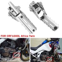 ที่หนีบเท้าเหยียบด้านหน้ามอเตอร์ไซค์แบบพับได้22-25มม. สำหรับ Honda CRF1000L Twin สำหรับเสือผู้ชนะ BMW