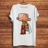 Funny Saitama One Punch Man Anime Tshirt Homme T Shirt Men White Tshirt Manga