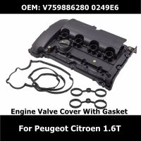 V759886280 Car Essories Engine Valve Cover With Gasket 0249E6 For Peugeot 207 208 308 508 3008 5008 Citroen C4 C5 1.6T DS5