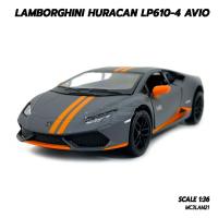 Naynaeshop โมเดลรถ LAMBORGHINI HURACAN LP610-4 AVIO (Scale 1:36) โมเดลรถlamborghini รถโมเดลรถเหล็ก โมเดลรถสปอร์ต