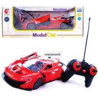 MODEL CAR R/C รถบังคับ 5 ทิศทาง เปิดประตู เปิดท้ายได้ แถมถ่านชาร์จ คันใหญ่ สุดคุ้ม