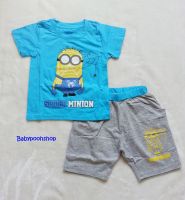 Carters : ชุดเซ็ท Spider Minion สีฟ้า   Size : 2T ( 2-3y)