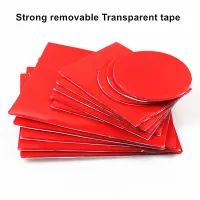 10Pcs silicone Double-sided flex Scotch sticky tape Adhesive Glue Seamless No Trace Transparent Waterproof double face adhesif Adhesives  Tape