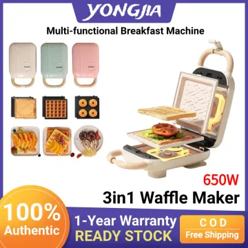 New Children Pancake Maker Pan Electric Waffle Maker Machine Breakfast  Machine Non-stick Multifunctional Kitchen Home Appliances