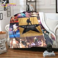 American Musicals Hamilton Blanket Soft Throw Blankets Warm Lightweight Flannel Blanket for Bedding Sofa and Travel All Season