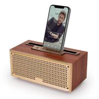 ?HOT?ลำโพงบลูทูธตู้ไม้รุ่นXM-5cทรงกระทัดรัด ดีไซน์หรูหรา Wireless speaker 5W