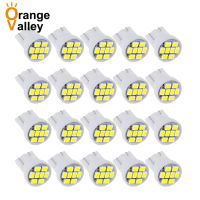 20pcs คุณภาพสูง T10 1206 SMD 3020 8 LED 194 168 192 W5W Auto Car White WEDGE โคมไฟ blub DC 12V