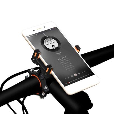 【Worth-Buy】 ที่วางโทรศัพท์จักรยานพับได้4-6.5 "ตัวยึดที่ยึด Gps เซลล์ที่วางโทรศัพท์ที่ใส่โทรศัพท์ในจักรยานจักรยาน