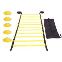 Scale line Agility ladder soccer Football foot agility speed training ladder with black bag Training Equipment