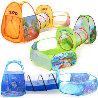 3 In 1 Toy Tents Tunnel Children Baby Indoor Ocean Balls Dry Pool Toddler Playground Park Foldable Kids Play Playpen Bbay Gifts