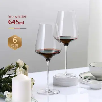1 Piece 650ml 22oz Vintage Crystal Large Capacity Red Wine Glasses  Hand-painted Sunflower Goblet Glassware Table Decor