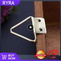 1 10PCS Big Triangle Double Hole Hanging Picture Frame Hardware Accessories Hook Metal Hook Double Hole Hook Storage