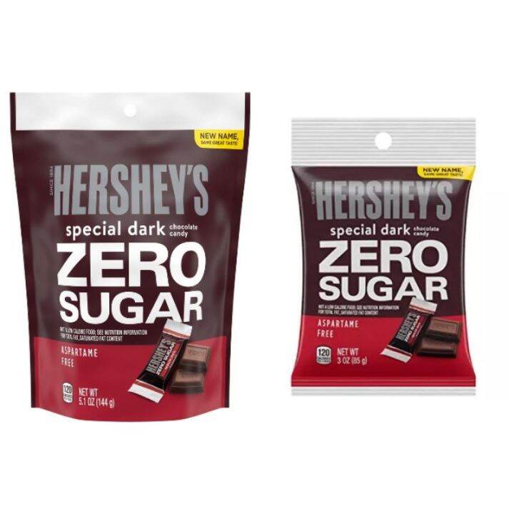 HERSHEY'S SPECIAL DARK Zero Sugar Chocolate Candy Bars♀ | Lazada PH