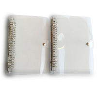 A5 20 หลุมโปร่งใสหลวม Leaf Binder โน้ตบุ๊คด้านใน Core Note Book สมุดบันทึกอุปกรณ์สำนักงานเครื่องเขียน-ttlg4809
