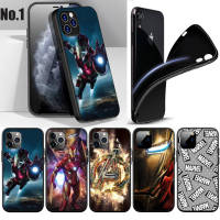 TTL35 IRON MAN อ่อนนุ่ม High Quality ซิลิโคน TPU Phone เคสโทรศัพท์ ปก หรับ iPhone 7 8 11 12 13 14 Pro XS Max SE X XR Plus SE