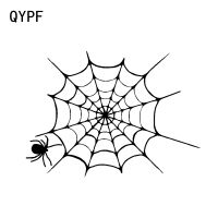 【YF】◑№♚  QYPF 13.8x10 Interesting Web Vinyl Car Sticker Accessories C16-2378