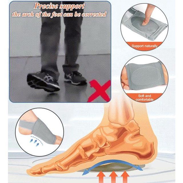 hailicare-1-คู่-arch-support-pads-ผ้าพันแผลยืดหยุ่นกีฬา-foot-pad-แก้ไขเท้าแบนบรรเทาปวดภายในและภายนอกแปดตัวอักษร-orthopedic-foot-care-unisex