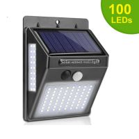 【☊HOT☊】 sdis shop ไฟถนนเซ็นเซอร์ตรวจจับการเคลื่อนไหว Lampu Tenaga Surya Led 100/146/ 250โคมไฟติดผนังพลังงานแสงอาทิตย์สำหรับตกแต่งทางเดินในสวนกลางแจ้งรักษาความปลอดภัยกันน้ำ