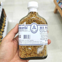 Bee Pollen ตรา น้ำผึ้งเทพภักดี (น้ำผึ้งจากละลองเกสรดอกไม้ จากธรรมชาติ 100% ) ขวด140 กรัม