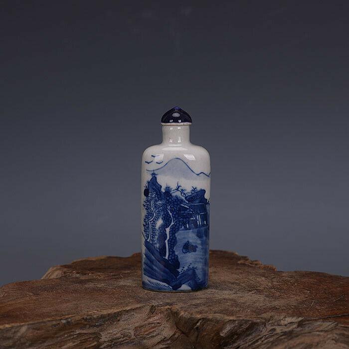 chinese-blue-and-white-porcelain-qing-landscape-design-snuff-bottle-3-43-inch