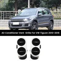 Car Instrument Panel Air Conditioner Vent Car Instrument Conditioner Vent for VW Tiguan 2010-2016 Interior Air Outlet Vent Frame Grille Left