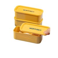 [COD] Desktop with lid storage box object swab finishing children carry and exquisite mini