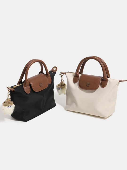 niche-designer-nylon-bag-messenger-tote-bag-womens-2023-new-large-capacity-longchamp-bag-portable-dumpling-bag