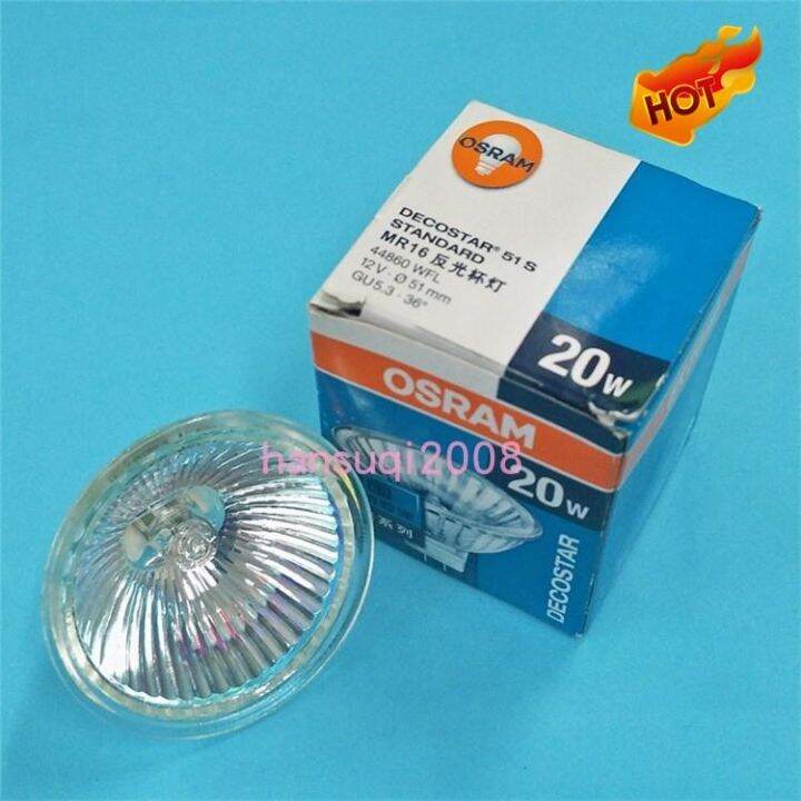 🔥 OSRAM/OSRAM Microscope Tungsten Halogen Lamp Cup 44860 WFL 12V 20W 36