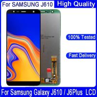 จอ Lcd ขนาด6.0นิ้วของแท้สำหรับ Galaxy J6บวก2018 J610 J6 J4สำคัญ + 2018 J4บวก J415 J415F จอแสดงผล LCD แบบสัมผัสหน้าจอ J410