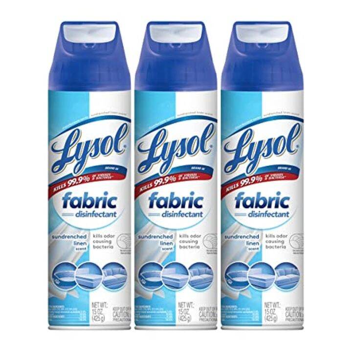 [PREORDER] Lysol Fabric Disinfectant Spray, Sanitizing and