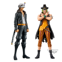 Banpresto ต้นฉบับ DXF ชิ้นเดียว Trafalgar D. Water Law Bartolomeo อะนิเมะ Action Figure ของเล่นสำหรับชายหญิงเด็กวันเกิดของขวัญ