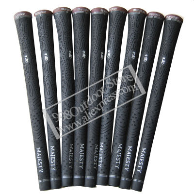 New Men Golf Grips Maruman Majesty Rubber Clubs Grips Black Colors Golf Irons Driver Grips Free Shipping