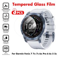 ◇✁ Szkło hartowane 9H Premium przezroczysta folia zabezpieczająca ekran do smartwatcha Garmin Fenix 7 7S 7X 6 6S 6X Pro 5 5s 3 sztuki