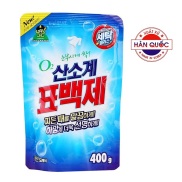 Gói bột tẩy vết bẩn quần áo oxygen Sandokkaebi Korea 400g BT219