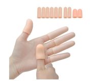 ℡◎✉ 10 pcs/lot Gel Toe Tube Finger Protector Sleeve Separator for Protect Cracked Skin Corn Blisters Callus Care Relief