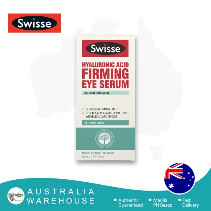 Swisse Hyaluronic Acid Firming Eye Serum 20ml. Australia Warehouse