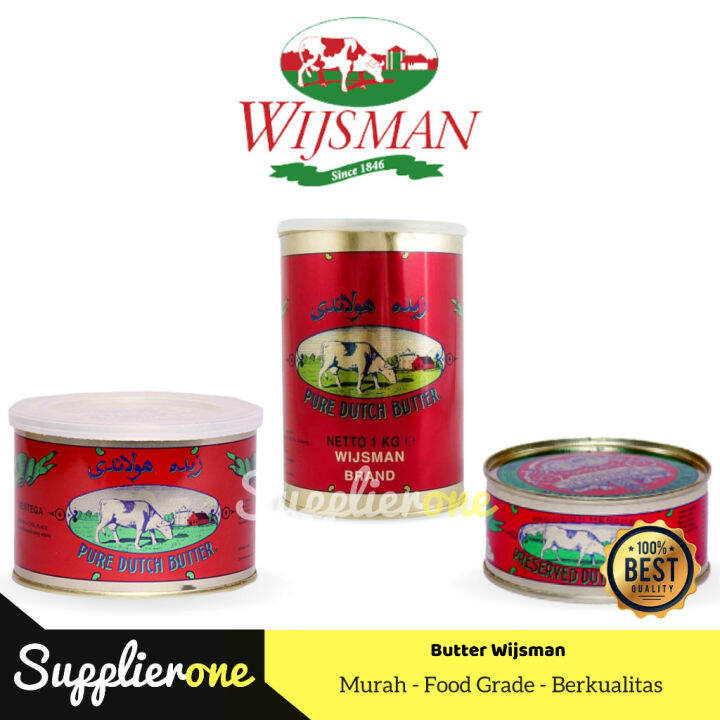 Wijsman Butter / Butter Kaleng / Butter Wijsman 1kg, 454gr, 200gr