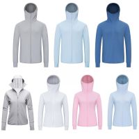 Summer UPF 50 UV Protection Jacket Women Men Sun Protection Breathable Fishing Hooded Clothing Sports Shirt Cycling Cardig