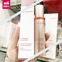 ? ของแท้ส่งไว ?  รุ่นใหม่  CLARINS V Shaping Facial Lift Total contouring Serum 50ml. ( EXP. 2025 )   รุ่นใหม่ปรับสูตรล่าสุดขวดสีทองชมพูนะคะ CLARINS Facial Lift Total contouring serum