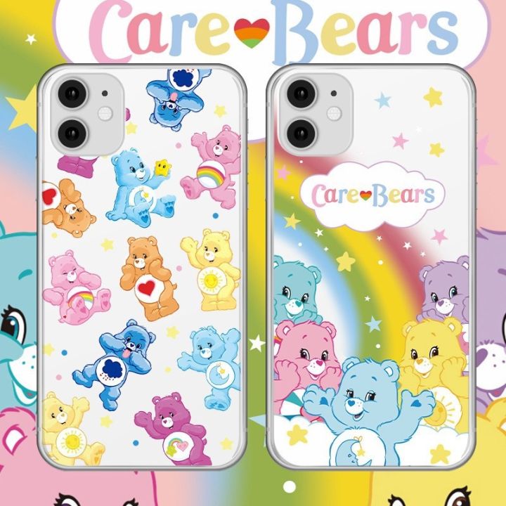 พร้อมส่งในไทย-เคสซิลิโคน-สกรีนลายการ์ตูนแคแบร์-นิ่ม-ใช้สำหรับipทุกรุ่น-309