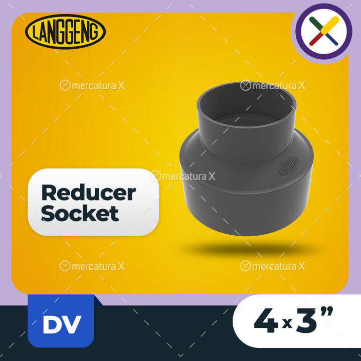 Reducer Socket DV 4X3" Fitting PVC Lazada Indonesia