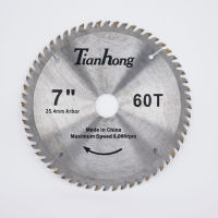 ใบเลื่อยวงเดือน TCT SAW BLADE 180MM 60T 7"