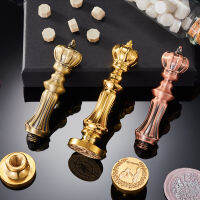 Gift Crown Style Wax Seal Stamp Handle R Metal Custom Sealing Wax Stamp Universal Handle with Screw