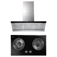 MEX - StainleSet Hob and Hood V7812MHR+K635BFX90 Size 90 cm.