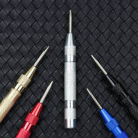 อัตโนมัติ Center Pin Punch สปริงโหลดเครื่องหมายเริ่มต้นหลุมเครื่องมือ Center Punch Stator Punching Marker งานไม้เจาะ Bit