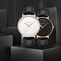 {Miracle Watch Store} 2023ใหม่ในสไตล์มินิมอลลิสต์สำหรับผู้ชาย39; S นาฬิกาหนังลำลองนาฬิกาข้อมือผู้ชายนาฬิกาข้อมือแฟชั่นยอดนิยมของขวัญขายดี